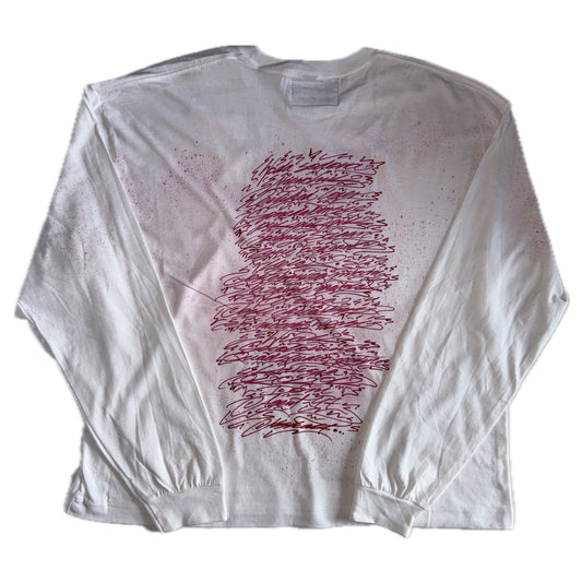 THRIFTED PINKI OKI CUSTOM LONGSLEEVE