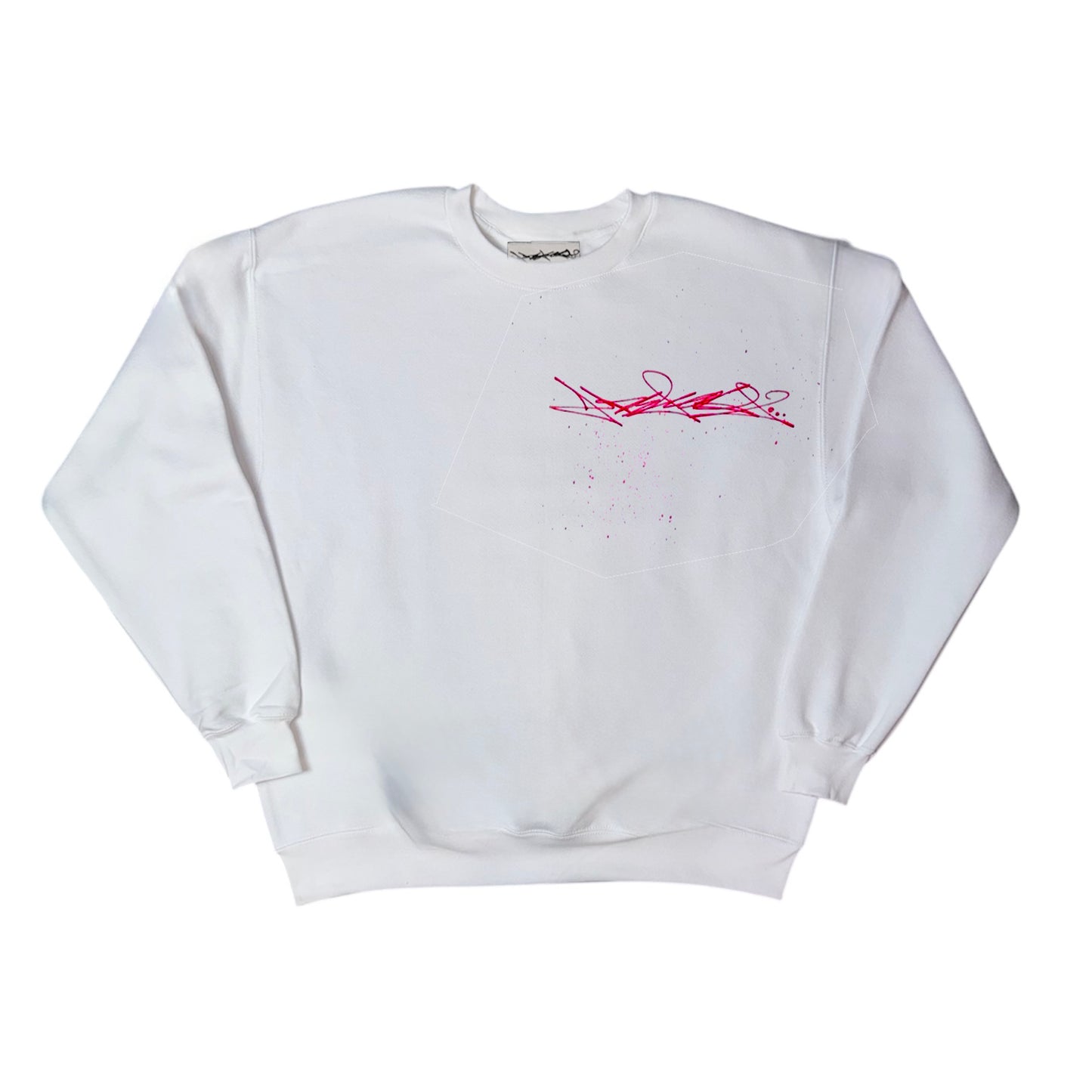 ABSTRAKT CHAINS WAVE CREWNECK