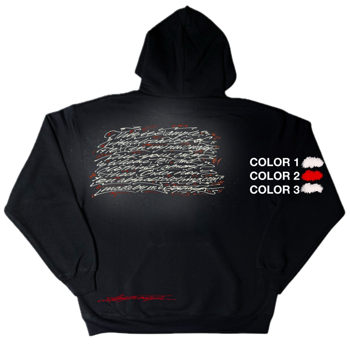 CUSTOM BLACK HOODIE CREATOR