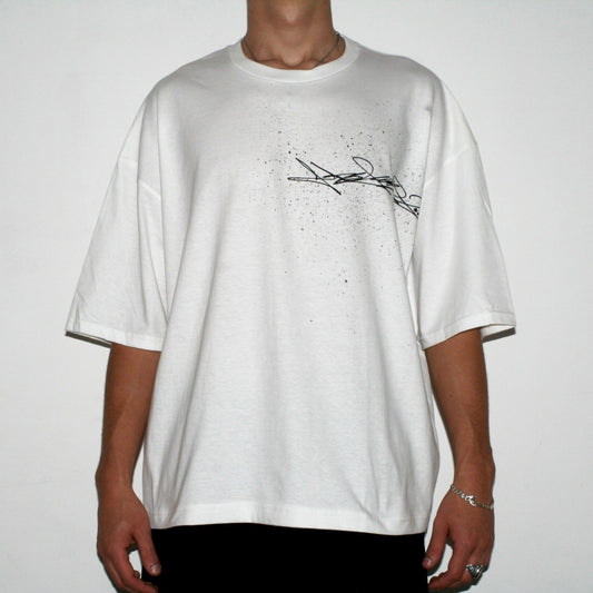 ABSTRAKT 03 WHITE TEE