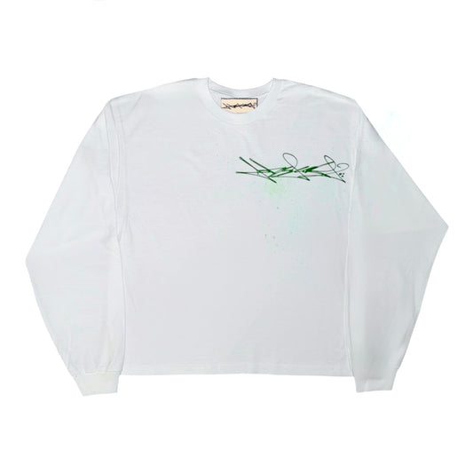 ABSTRAKT 03 WHITE LONGSLEEVE