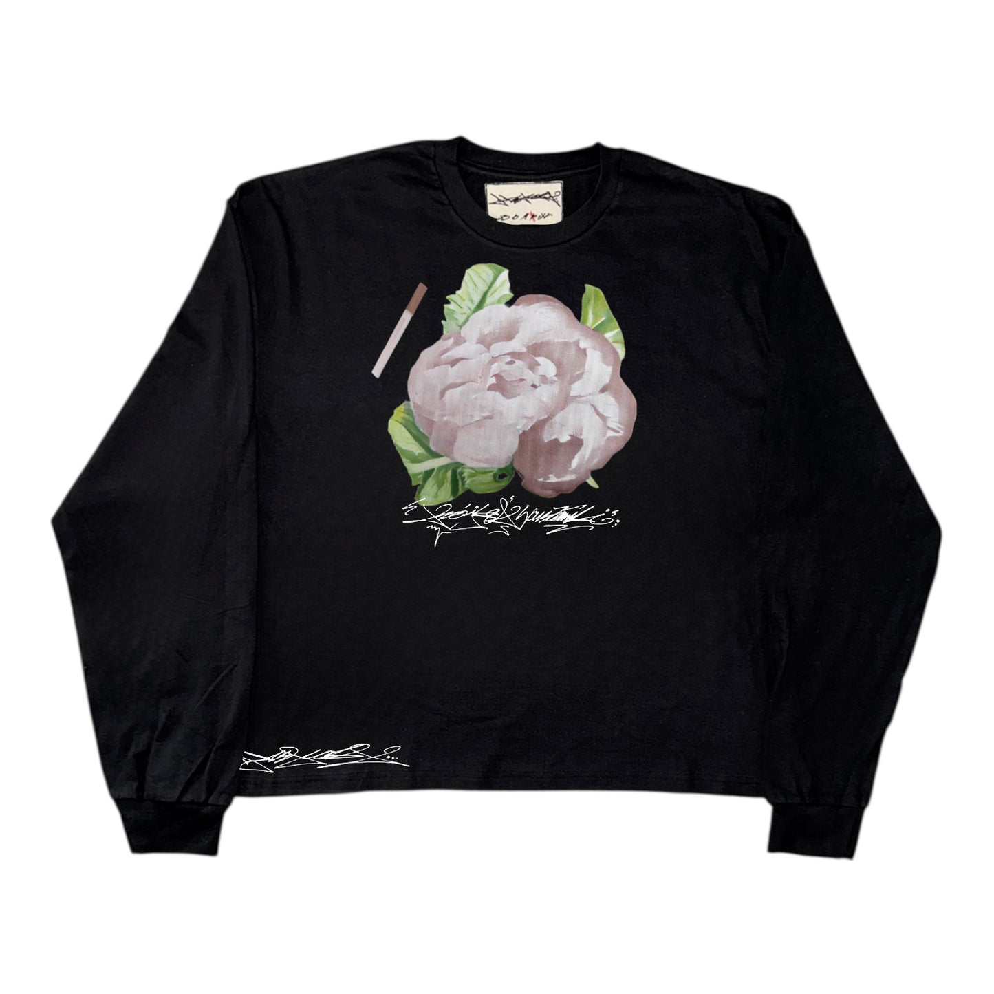 ABSTRAKT TRÓJKĄT CUSTOM LONGSLEEVE