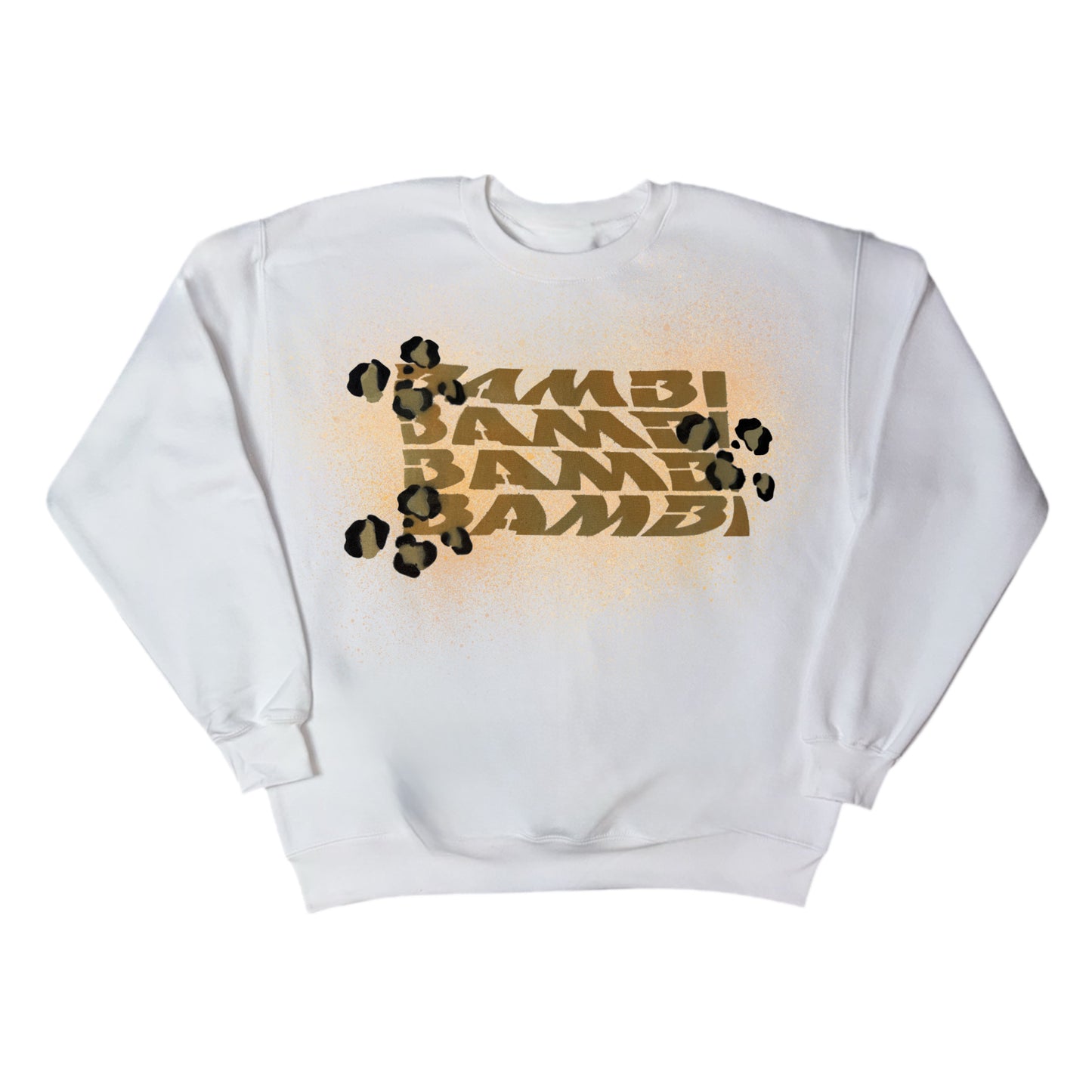 ABSTRAKT BAMBI CUSTOM CREWNECK
