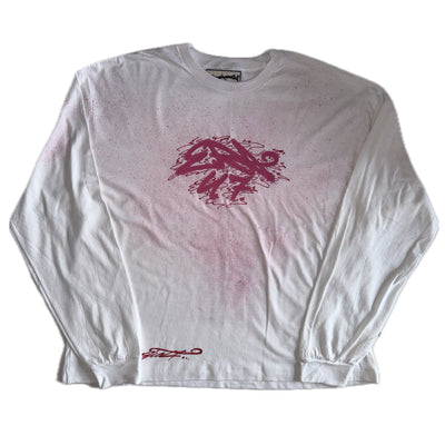 THRIFTED PINKI OKI CUSTOM LONGSLEEVE