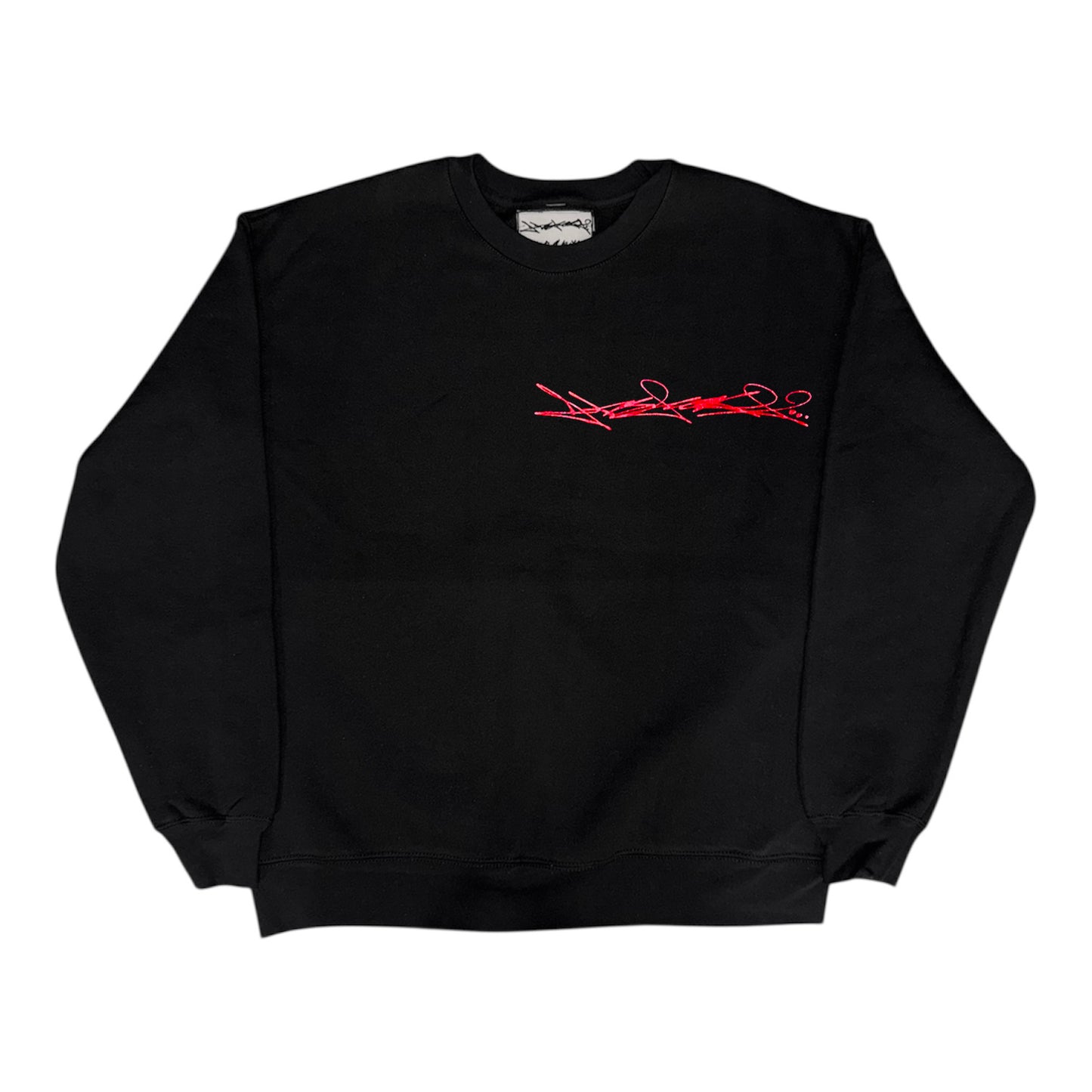ABSTRAKT 03 BLACK CREWNECK