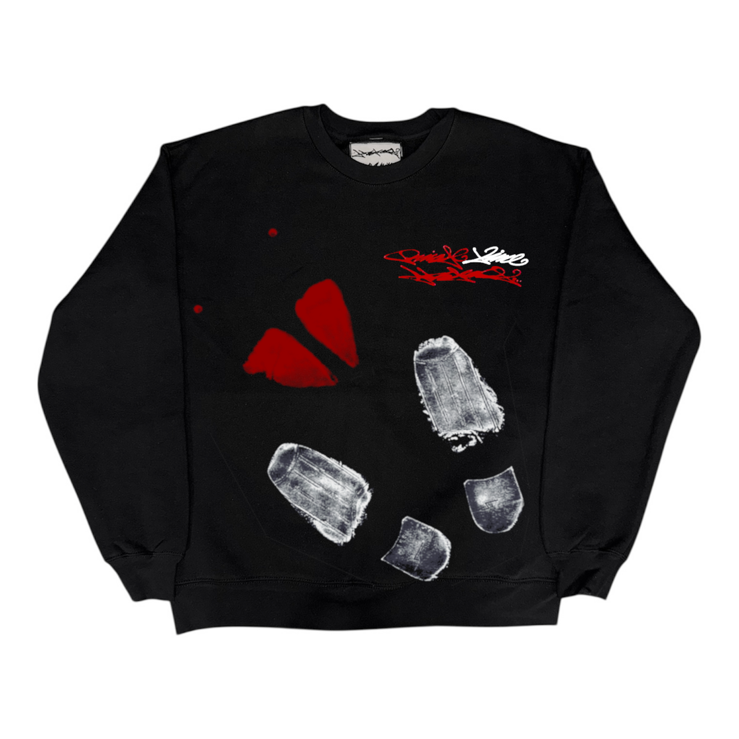 ABSTRAKT BLACK PRIVATE TIME CREWNECK