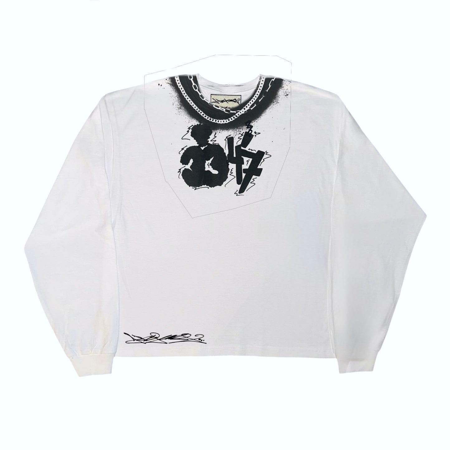 ABSTRAKT 3347 CUSTOM LONGSLEEVE