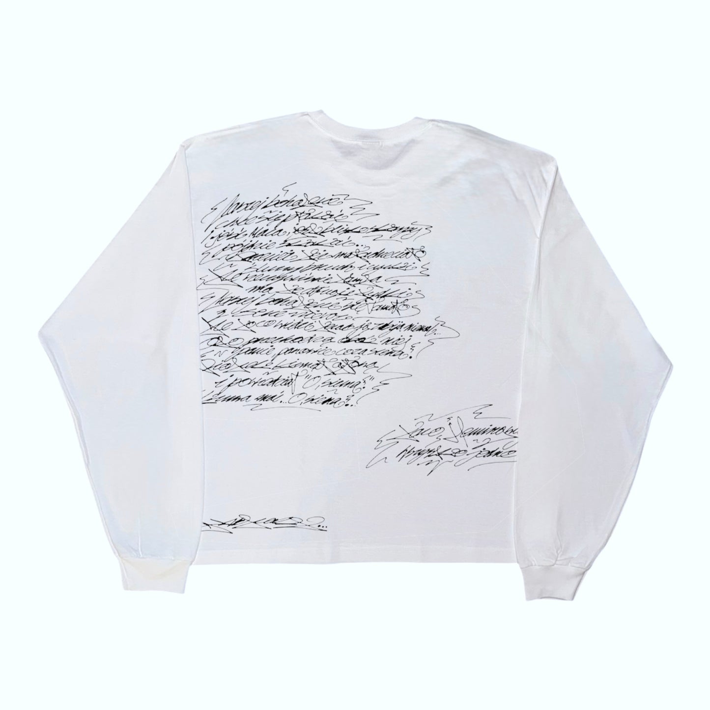 ABSTRAKT TRÓJKĄT CUSTOM LONGSLEEVE