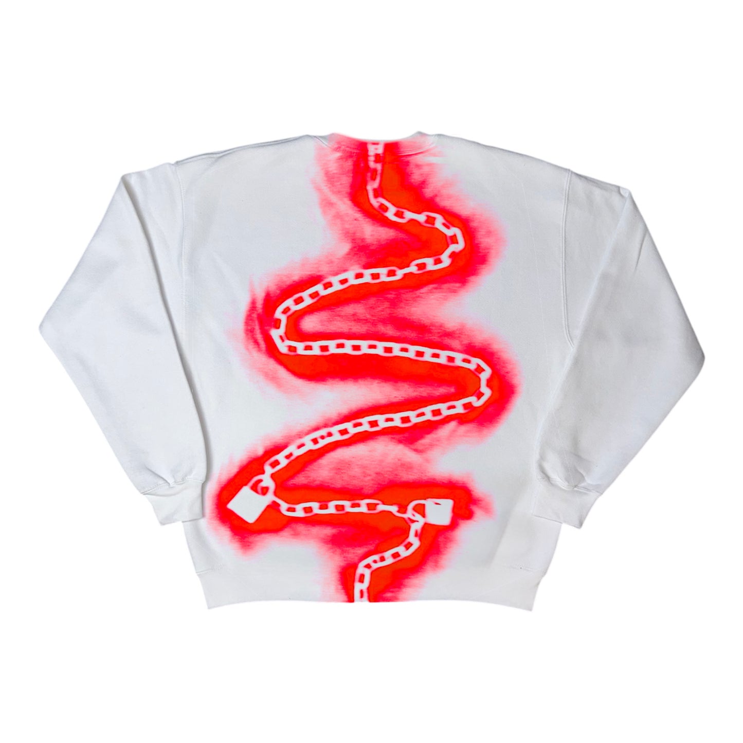 ABSTRAKT CHAINS WAVE CREWNECK