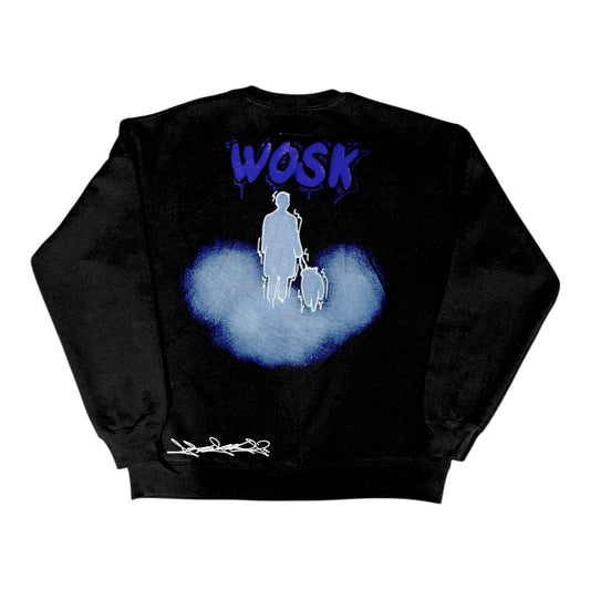 ABSTRAKT WOSK CUSTOM CREWNECK