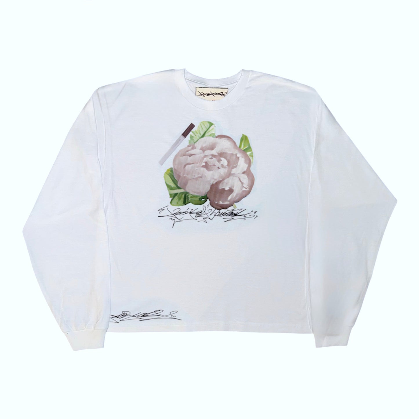 ABSTRAKT TRÓJKĄT CUSTOM LONGSLEEVE