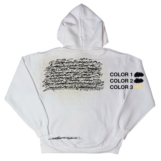 CUSTOM WHITE HOODIE CREATOR