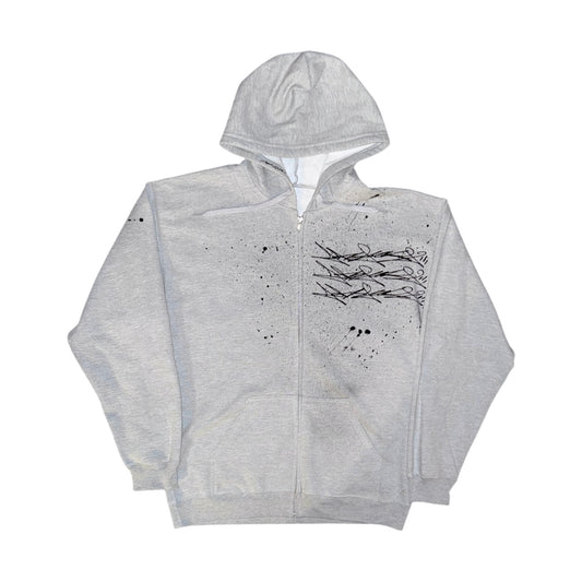 ABSTRAKT STRAKT ZIP HOODIE
