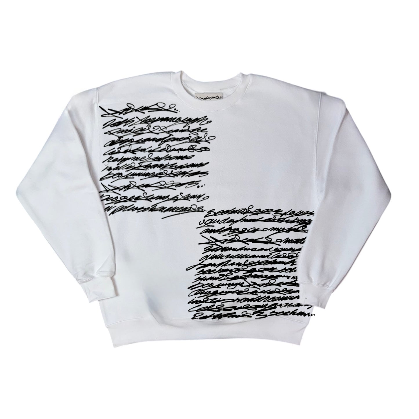 ABSTRAKT PARAGRAPH CREWNECK