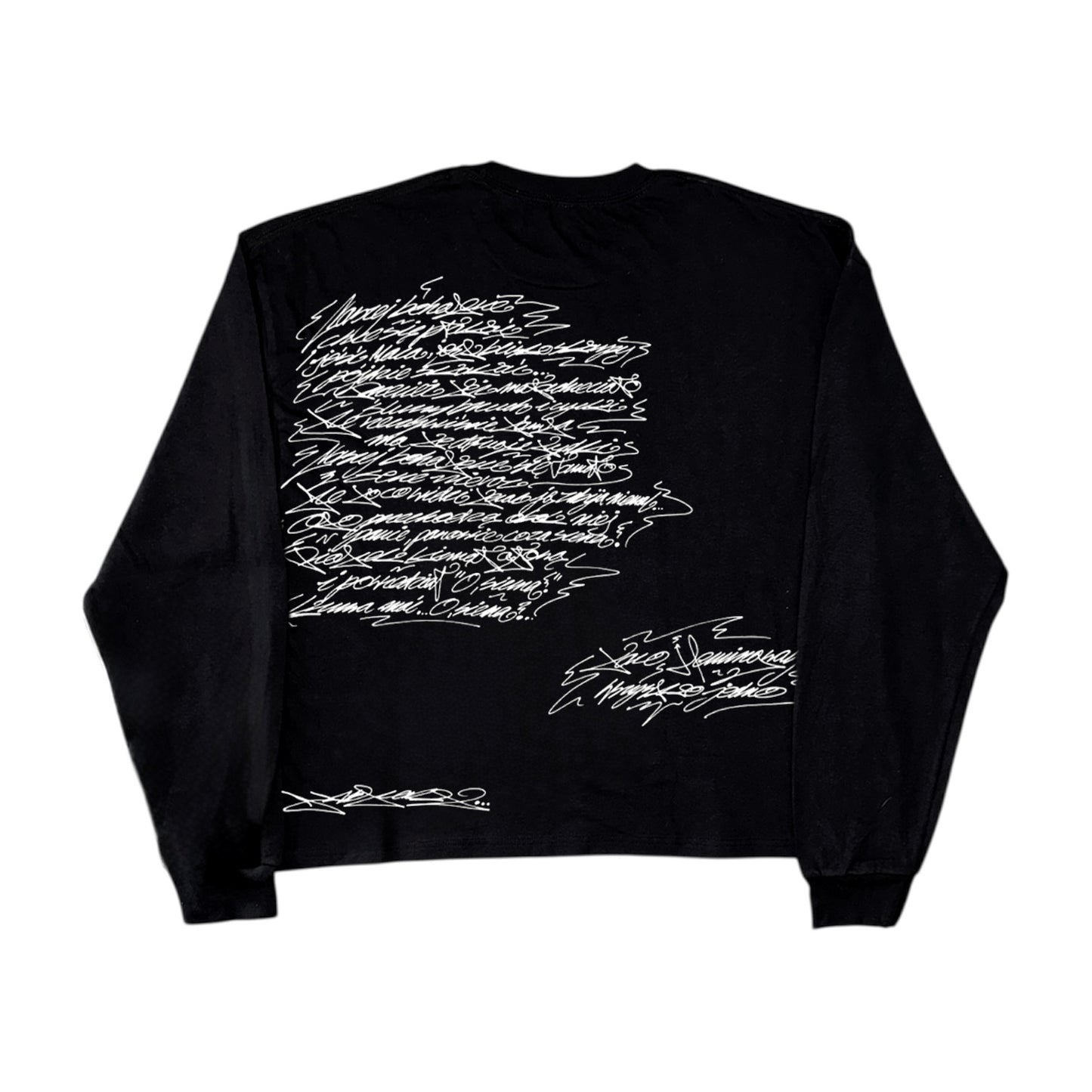 ABSTRAKT TRÓJKĄT CUSTOM LONGSLEEVE