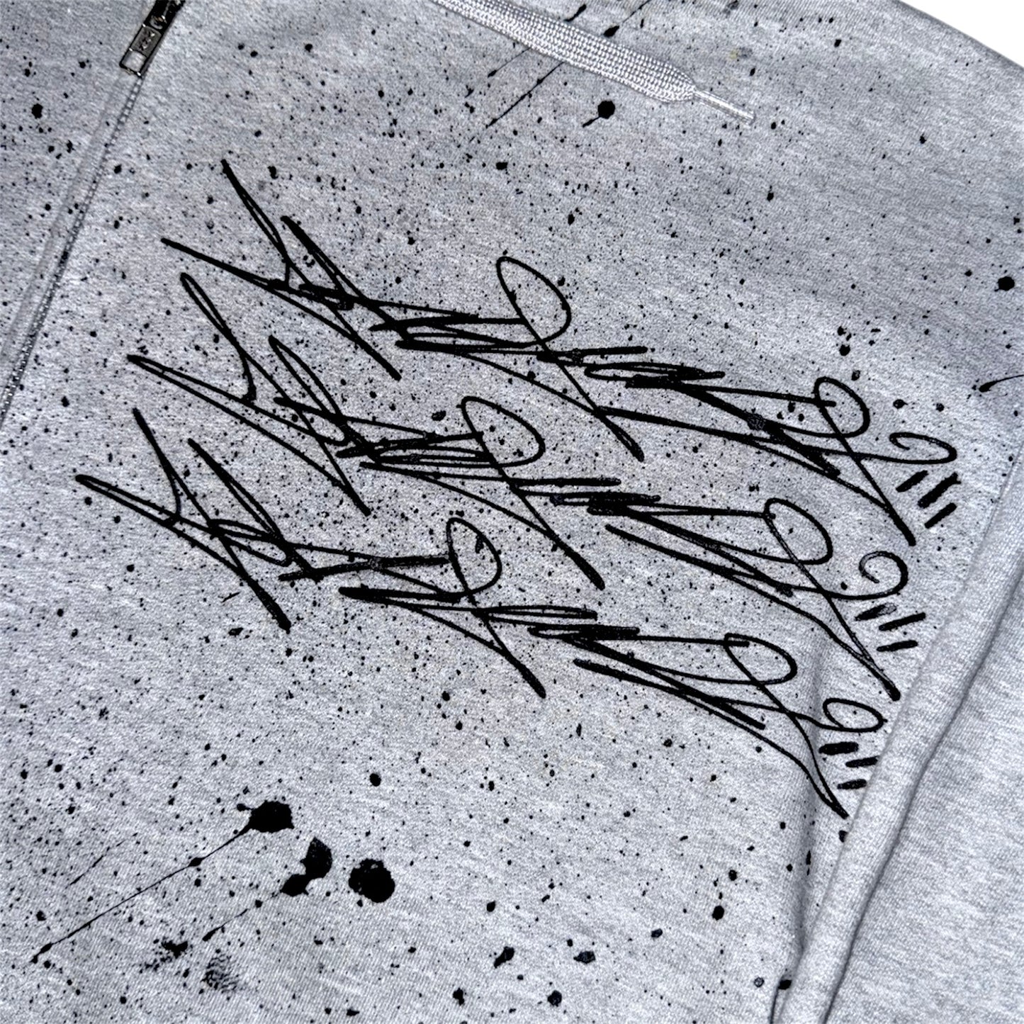 ABSTRAKT STRAKT ZIP HOODIE