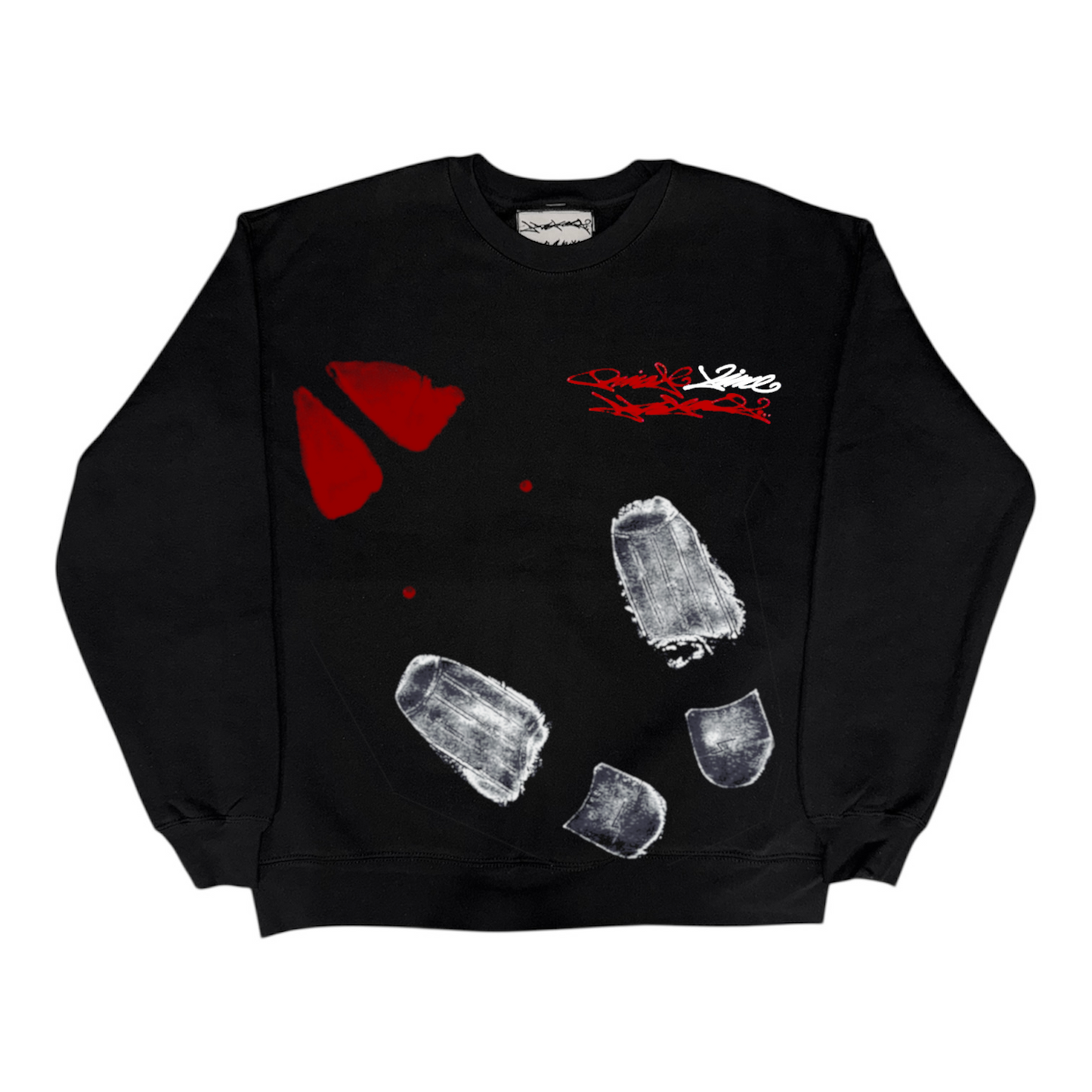 ABSTRAKT BLACK PRIVATE TIME CREWNECK