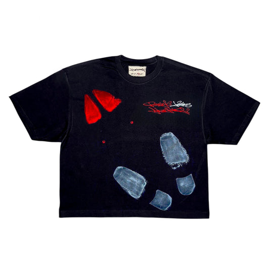 ABSTRAKT BLACK PRIVATE TIME TEE