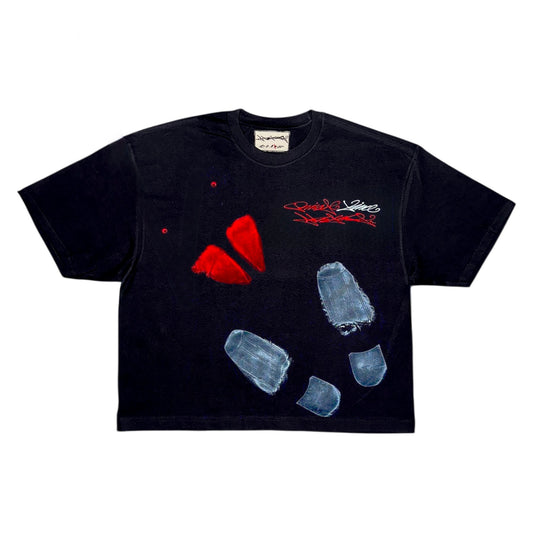 ABSTRAKT BLACK PRIVATE TIME TEE