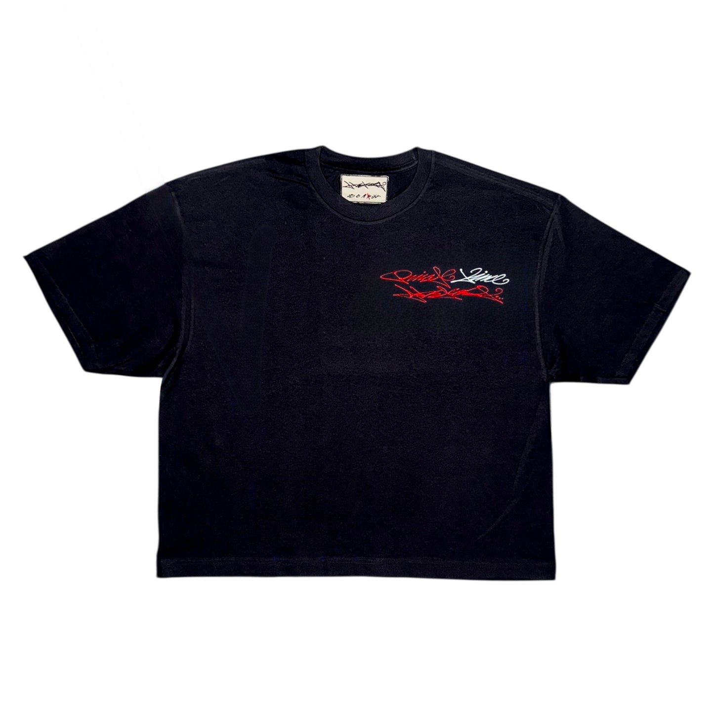 ABSTRAKT BLACK PRIVATE TIME TEE
