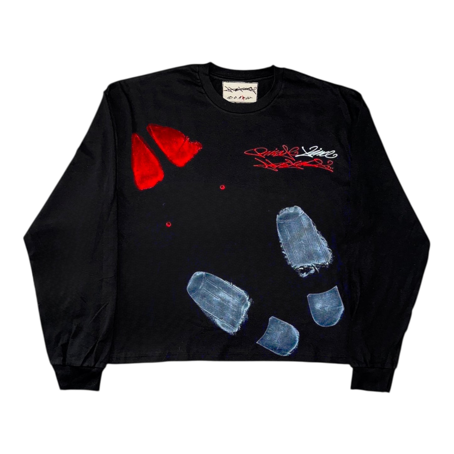 ABSTRAKT BLACK PRIVATE TIME LONGSLEEVE