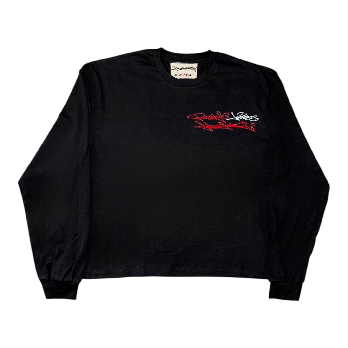 ABSTRAKT BLACK PRIVATE TIME LONGSLEEVE