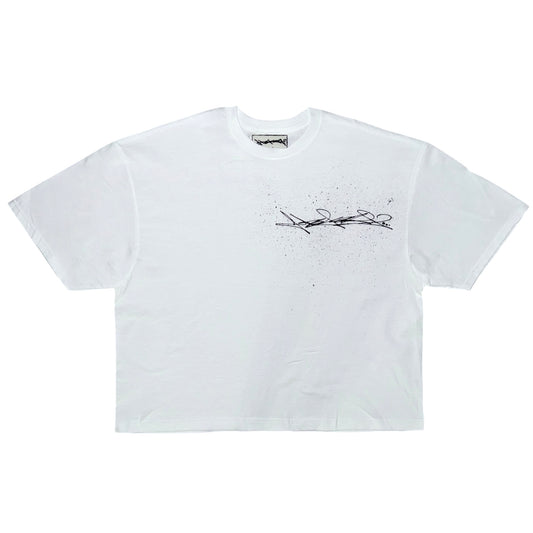 ABSTRAKT 03 WHITE TEE