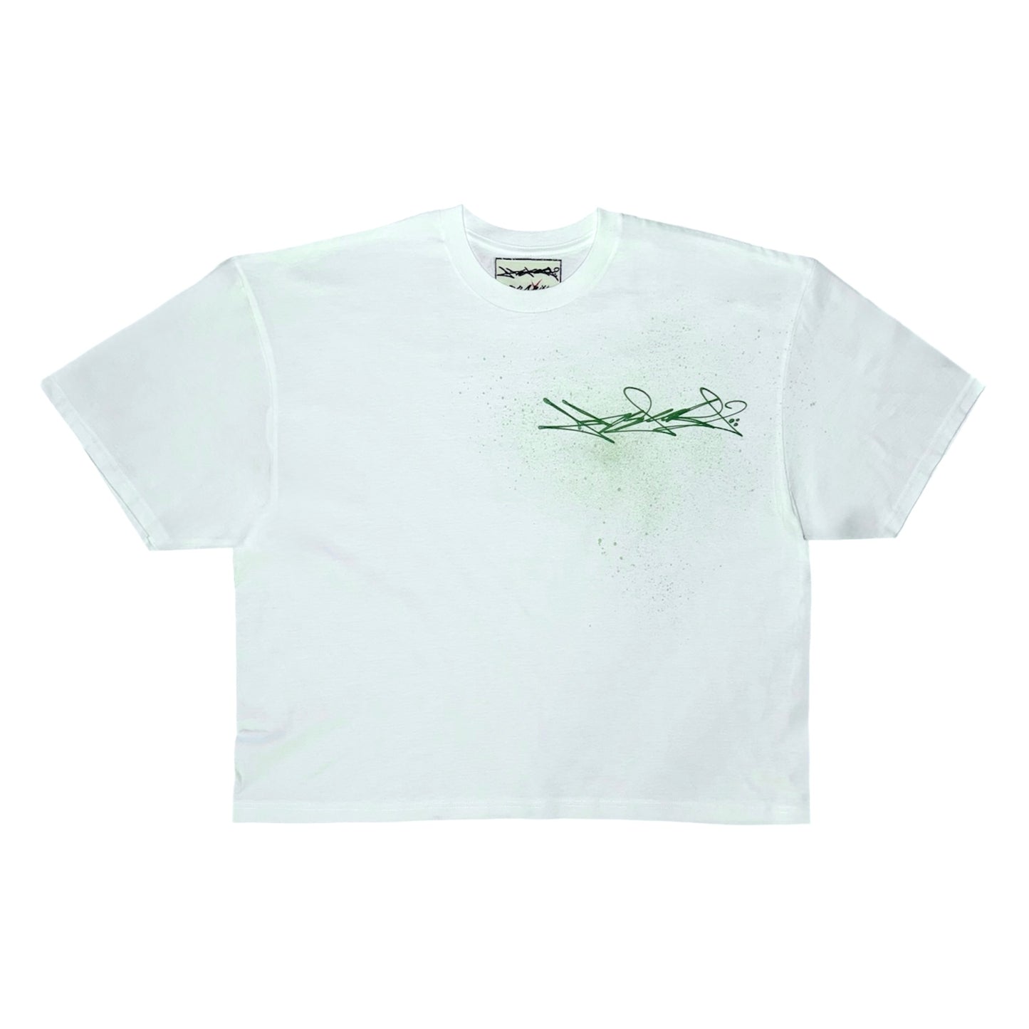 ABSTRAKT 03 WHITE TEE
