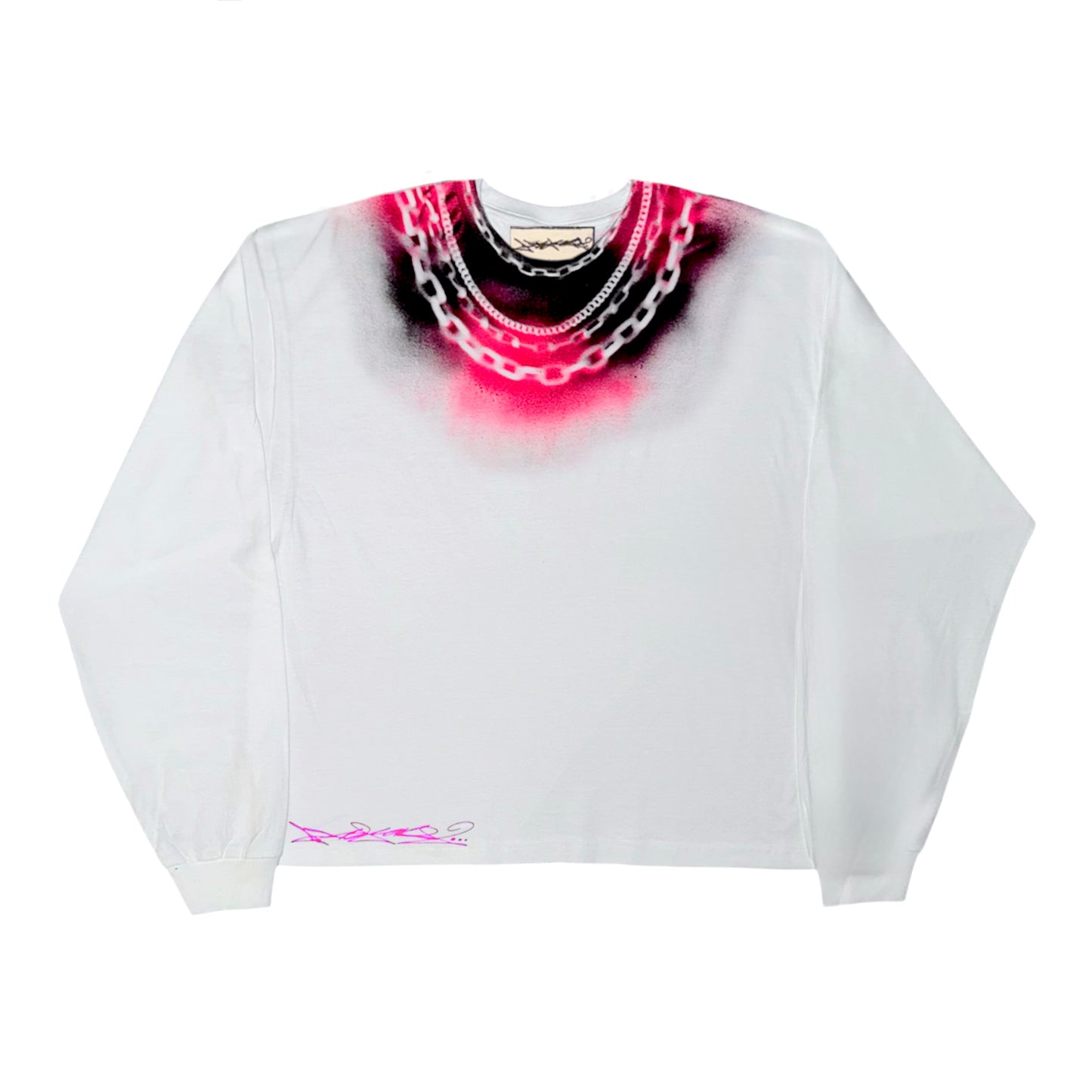 ABSTRAKT CHAINS NECKLACE LONGSLEEVE