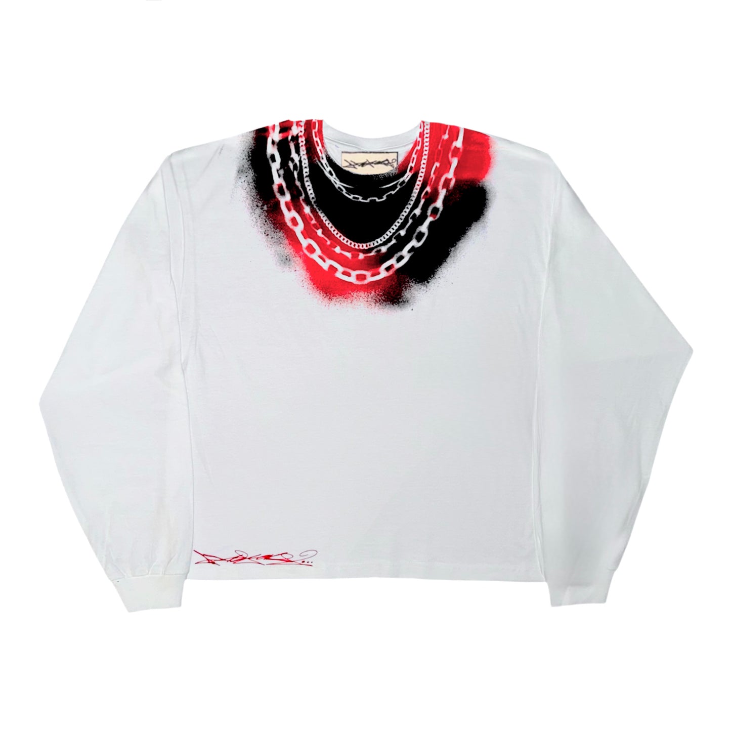 ABSTRAKT CHAINS NECKLACE LONGSLEEVE